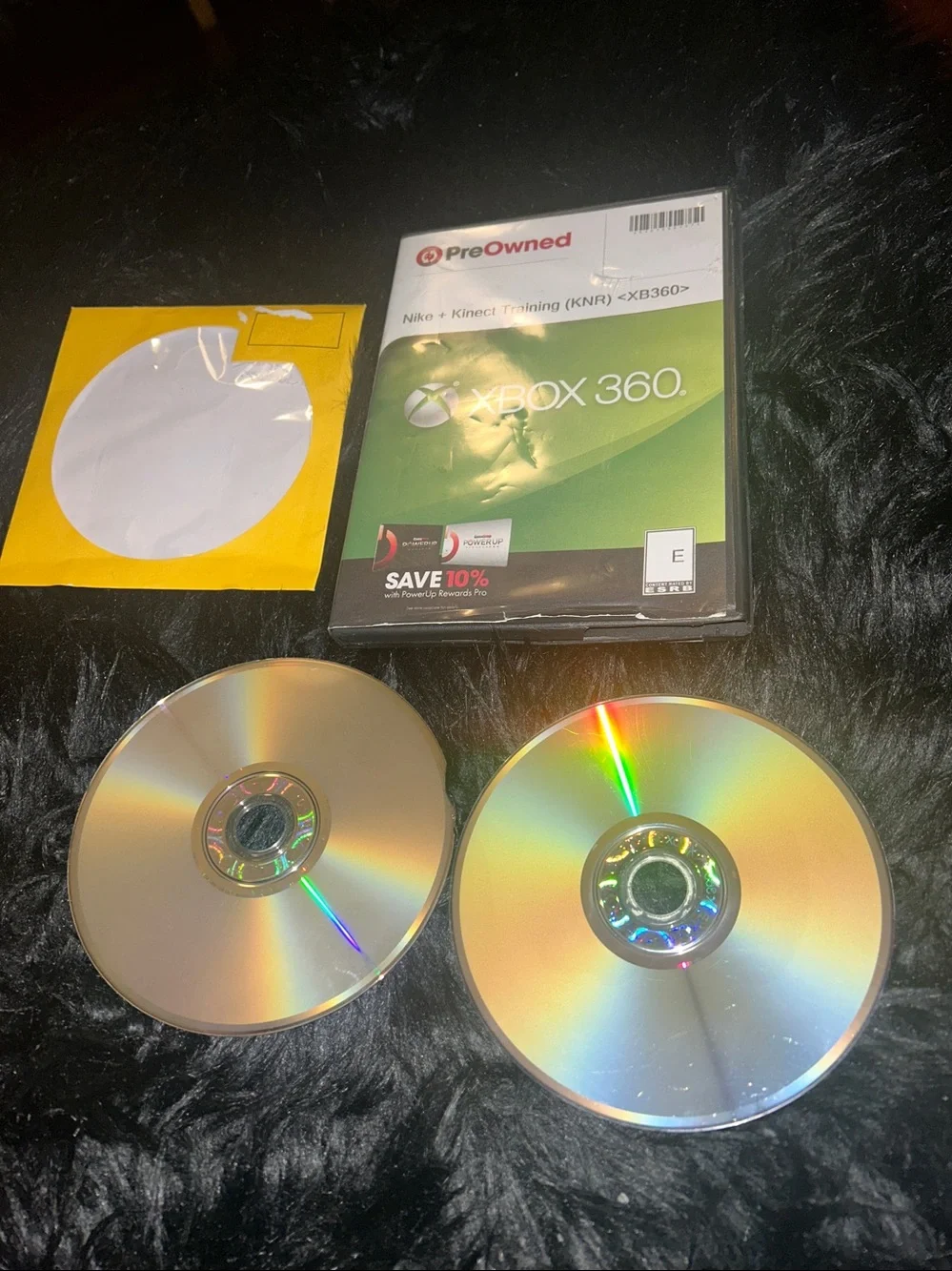 Retro Xbox 360 Kinect Fitness Workout Game Lot - Nike+ & Your Shape - Discs Only